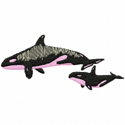 Fishes Embroidery Design 12 Fishes Embroidery Design 12